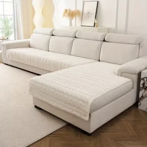 2pcs Microfiber Sofa Cushions for Corner Sofa Bed
