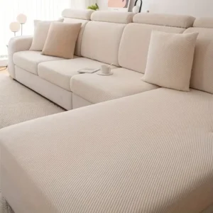 4-Seater Sofa Cover – Fabric, Non-slip, Machine Washable