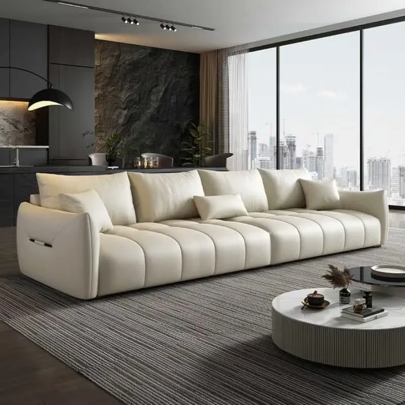 4-Seater Sofa – Modular, Soft, Modern Living Room