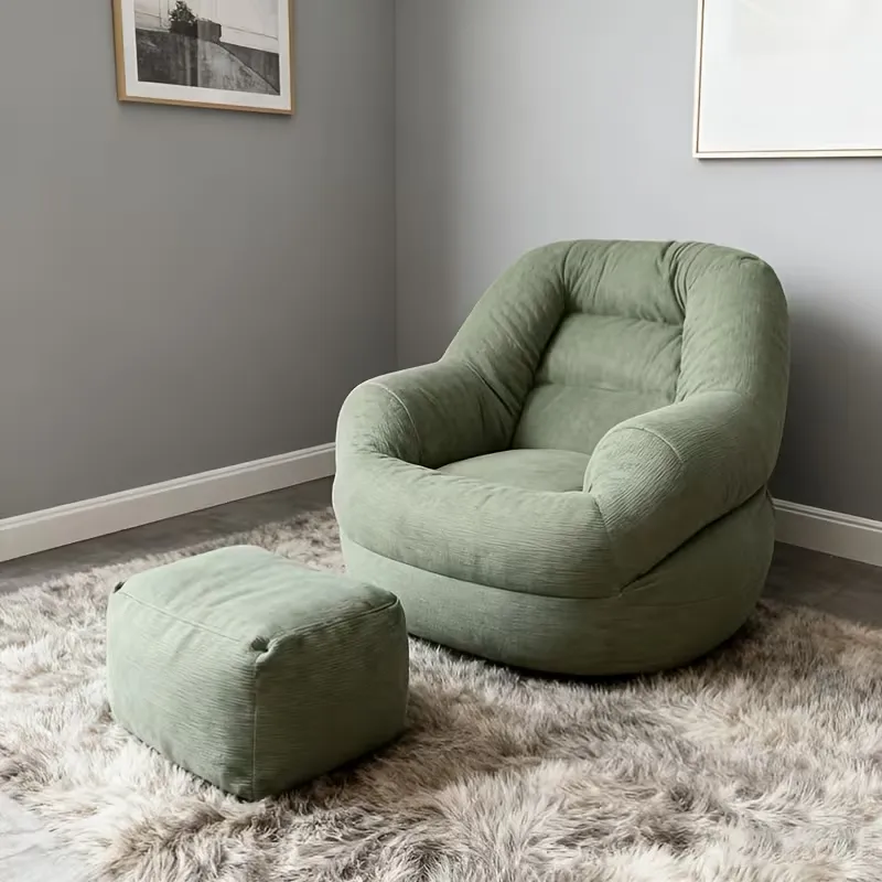 Custom Made Tatami Lazy Sofa with Footrest