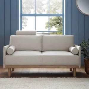 Timber Oatmeal Fabric Sofa,