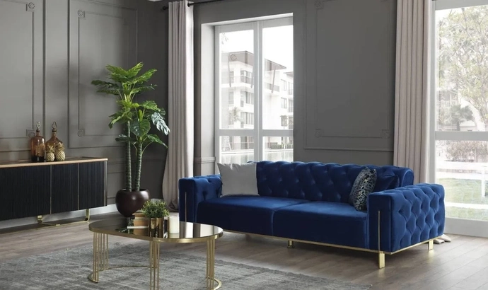 Versatile Upholstery Fabric Sofa